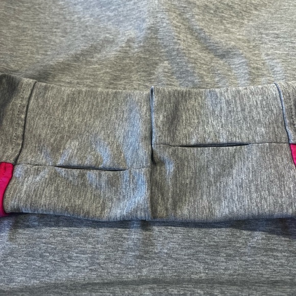 FJ Foot Joy Womans Golf Pullover 1/4 zip Collared Finger Slit Medium - Picture 3 of 5